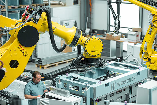 Inbetriebnahme eines Fanuc Roboters durch SKDK